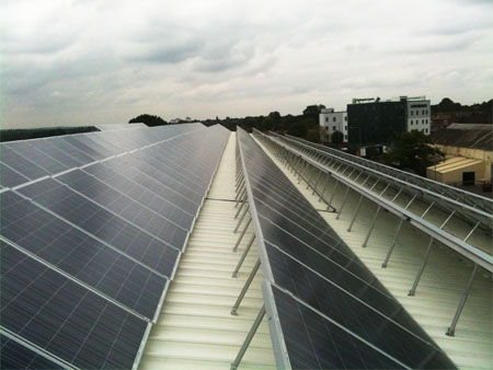 200KW YZ Solar Mounting Racks Installed In Ningbo
