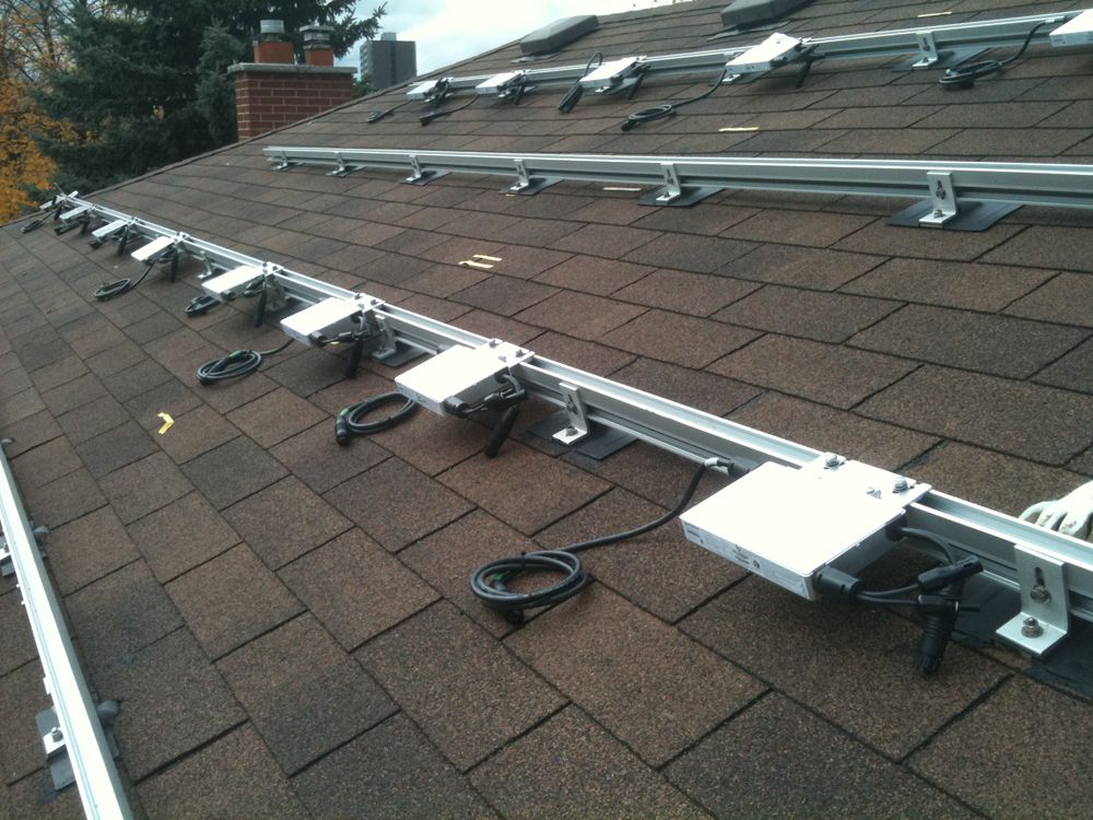 120KW Asphalt Shingle Roof Solar Mounting System