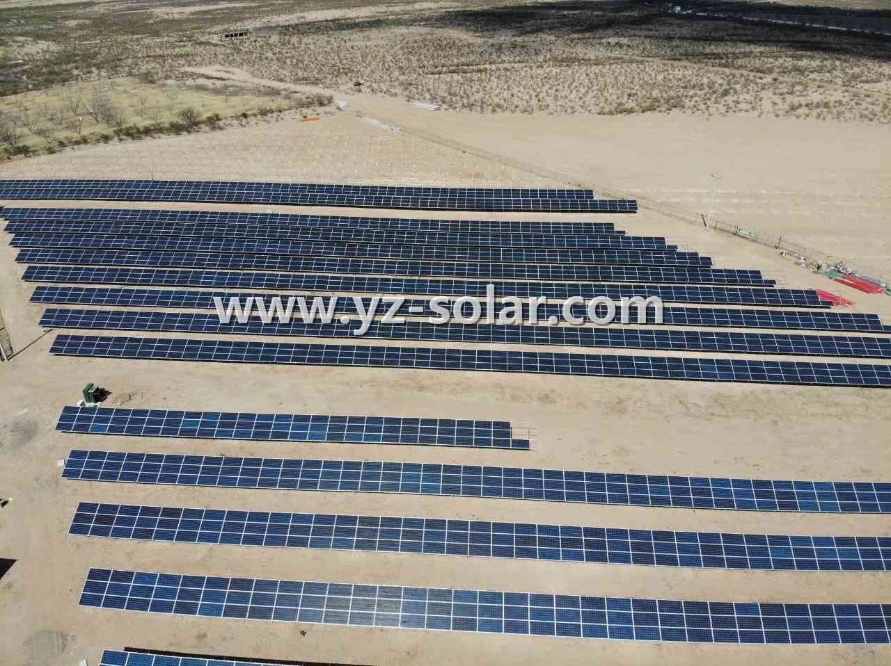 4.1MW Mexico Solar Mounting System